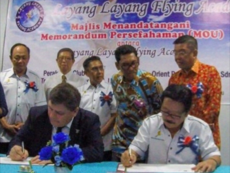 Image for AST sign MOU with Layang Layang Aerospace
